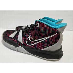 Nike Kyrie 7 Pink Black Blue Youth Athletic Shoes Size 6.5Y